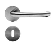 Dørgreb U-greb Ø16 mm rustfri stål